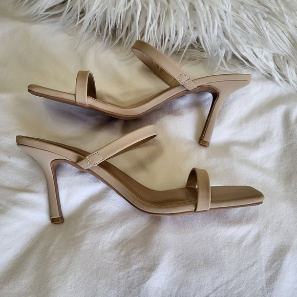 Nude Strap Kitten Heel - Picture 9 of 9